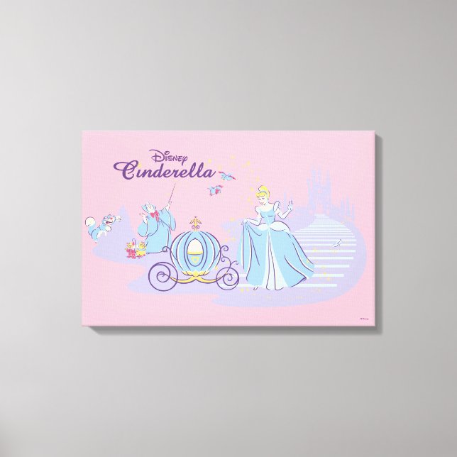 Cinderella Leaving the Ball Canvas Print (Front)