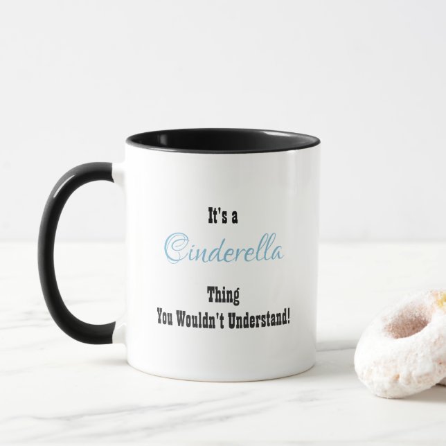 Cinderella Mug (With Donut)