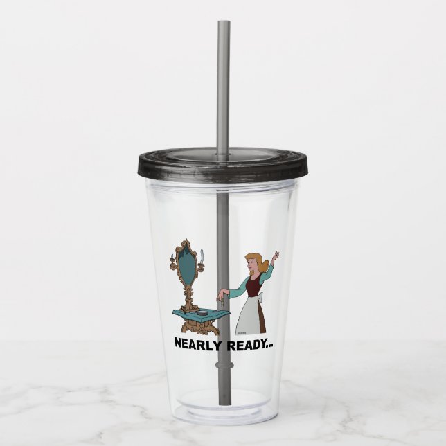 Cinderella | Nearly Ready Acrylic Tumbler (Front)