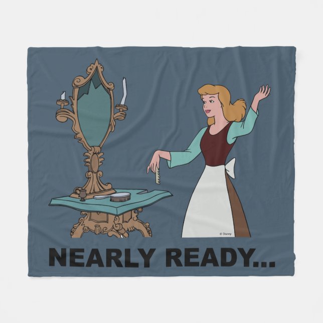 Cinderella | Nearly Ready Fleece Blanket (Front (Horizontal))