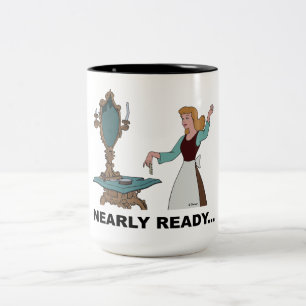 Cinderella   Nearly Ready Two-Tone Coffee Mug