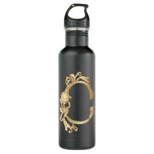 Cinderella Ornate Golden Pattern 710 Ml Water Bottle