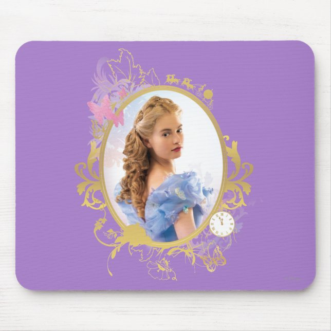 Cinderella Ornately Framed Mouse Pad (Front)
