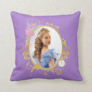 Cinderella Ornately Framed Throw Pillow