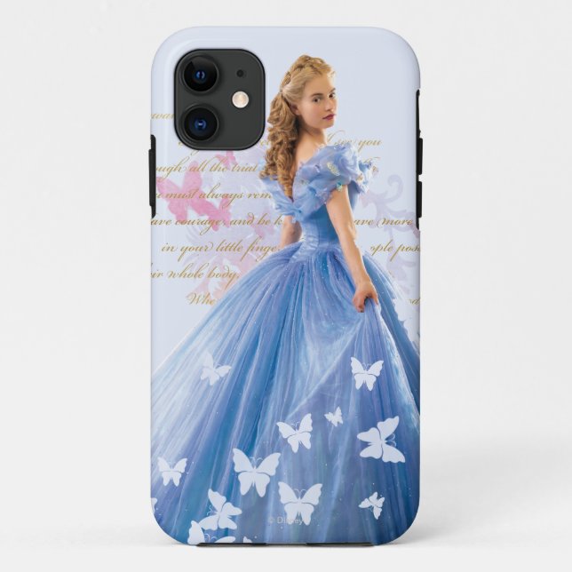 Cinderella Photo With Letter Case-Mate iPhone Case (Back)