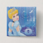 Cinderella Princess 2 Inch Square Button<br><div class="desc">Cinderella</div>