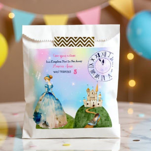 Cinderella Princess Birthday Kids  Favour Bag