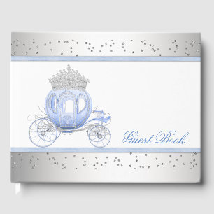 Cinderella Princess Birthday Party Guest Book