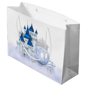 Cinderella Princess Girls Birthday Large Gift Bag