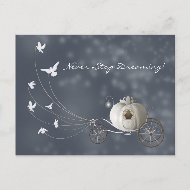 Cinderella Pumpkin Postcard (Front)