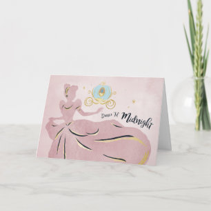 Cinderella Silhouette "Dance 'Til Midnight" Card