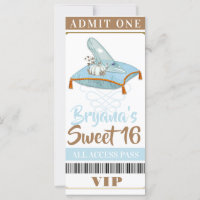 Cinderella Slipper Princess Sweet 16 VIP Party