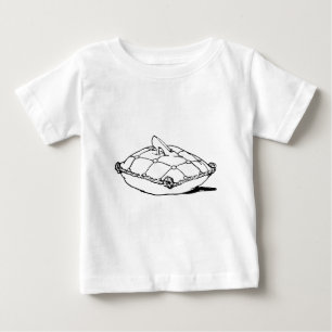 Cinderella Slipper Vintage Fairytale Art Baby T-Shirt