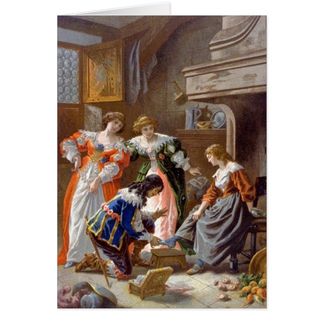 Cinderella Trying on the Slipper (Front)