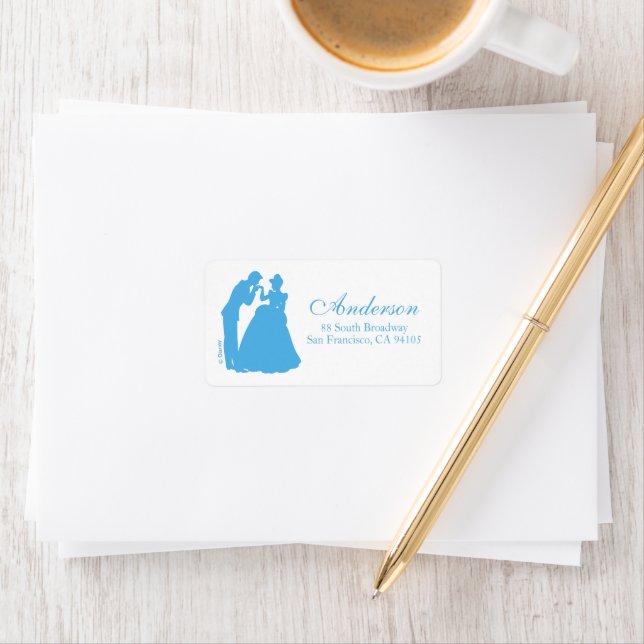 Cinderella Wedding | Silhouette Label (Insitu)