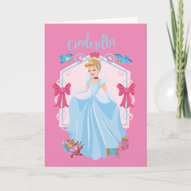 Cinderella With Gus & Rufus Card (Front)