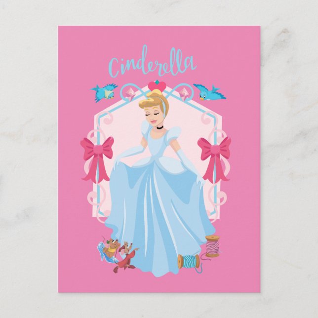 Cinderella With Gus & Rufus Postcard (Front)