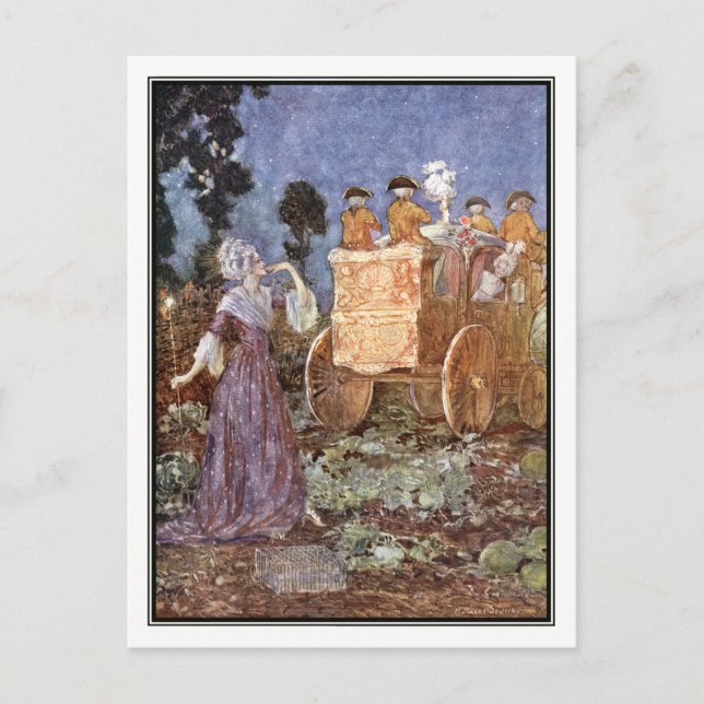 Cinderella's Coach by Millicent Sowerby Postcard (Front)