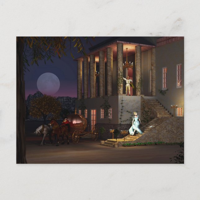 Cinderella's Coach Postcard (Front)