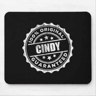 Cindy 100% Original D Mouse Pad
