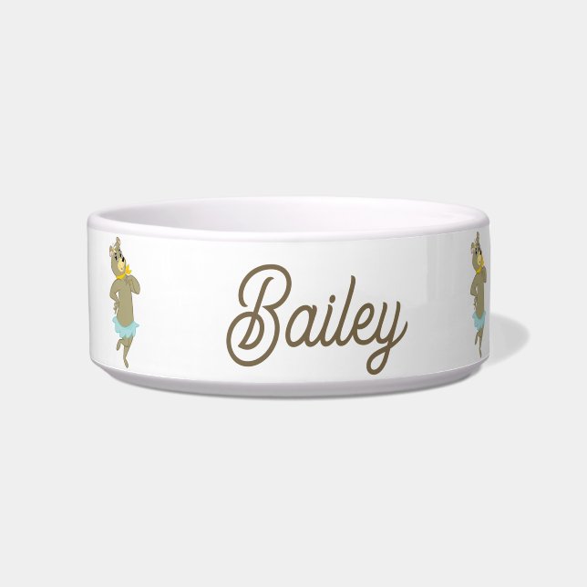 Cindy Bear Playful Pose Bowl (Front)