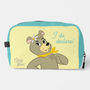 Cindy Bear Playful Pose Dopp Kit
