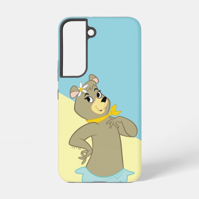 Cindy Bear Playful Pose Samsung Galaxy S22 Case (Back)