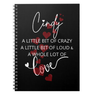 Cindy Lotta Love Notebook
