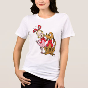 Cindy Lou Who & Max Sweet Smiles Tri-Blend Shirt