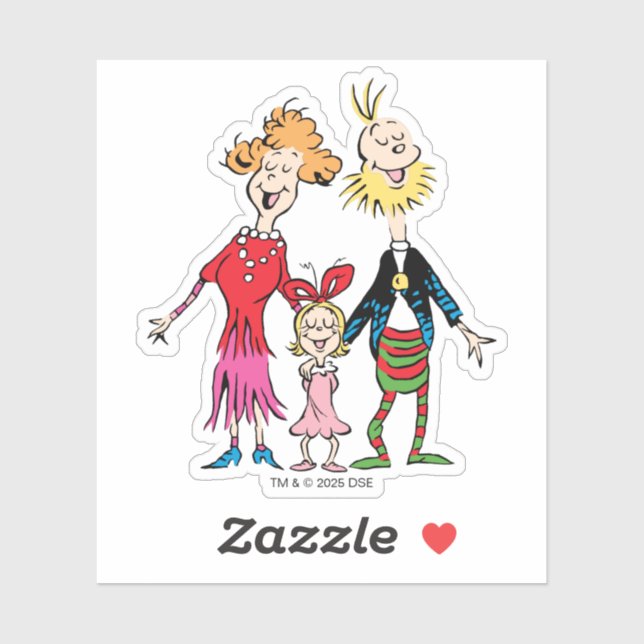 Cindy Lou Who's Family Portrait (Sheet)