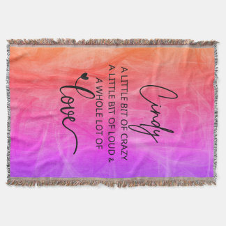 Cindy Love Throw Blanket