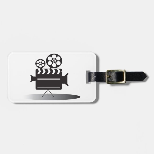 Cine Camera Luggage Tag (Front Horizontal)