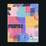 Cinema Abstract  Fleece Blanket<br><div class="desc">Every color represents something</div>