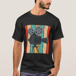 Cinema Camera Movie Projector T-Shirt