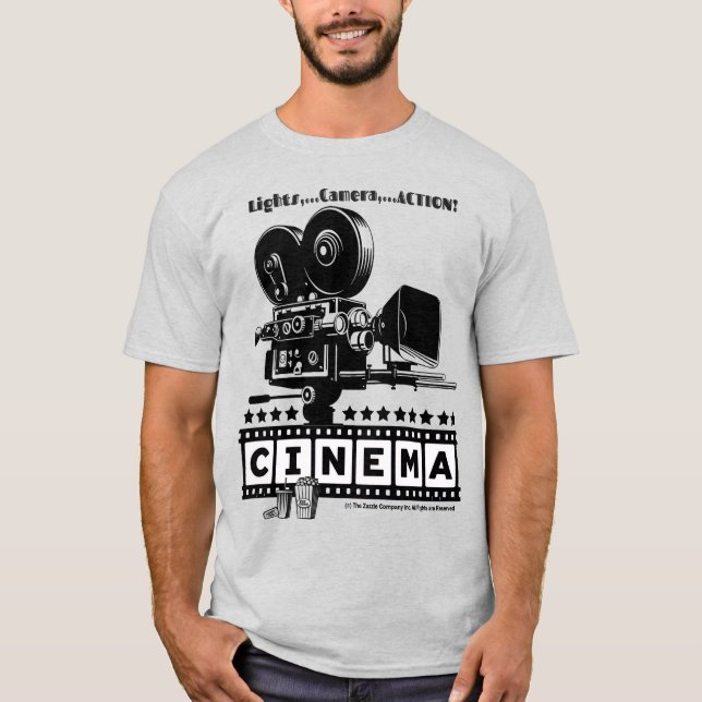 *[CINEMA]* Film Graphic T-Shirt (Front)