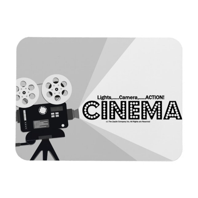 "CINEMA" Flexible Magnet (Horizontal)