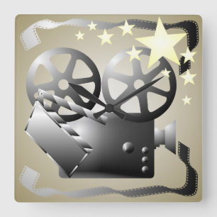 Cinéma Horloge murale