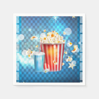 Cinema Movies Movie Night Popcorn Soda Party