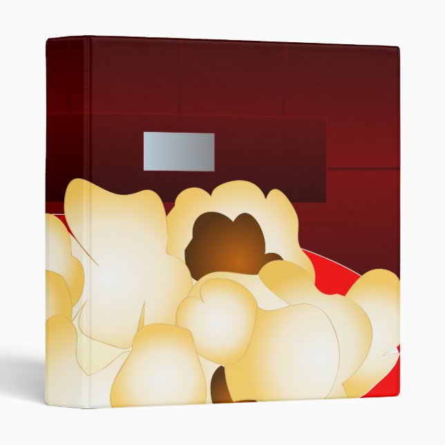 Cinema Popcorn Binder (Front/Spine)