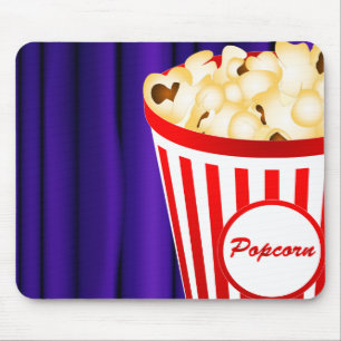 Cinema Popcorn Mouse Pad