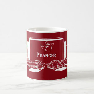 Cinema Reindeer - Prancer Coffee Mug