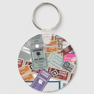 Cinema Ticket's Keychain