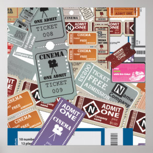 Cinema Ticket's Poster
