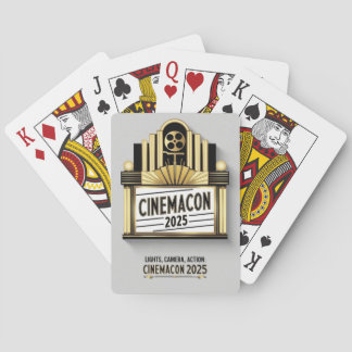 CinemaCon 2025 Playing Cards