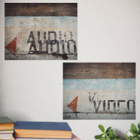 Cinémaphile de style loft urbain audiophile