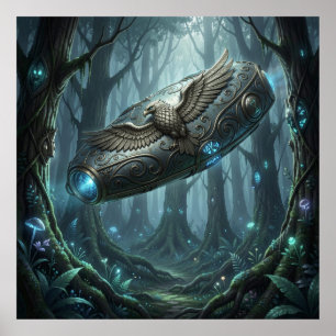 Cinematic Sci-Fi Concept Art of Sovereign Eagle Sp Poster