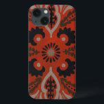 Cinnabar Suzani II iPhone 13 Case<br><div class="desc">Home Décor</div>