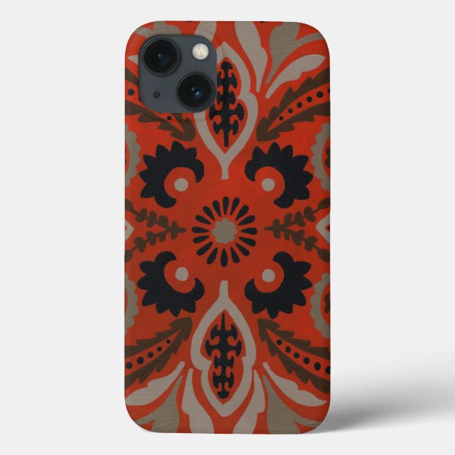 Cinnabar Suzani II Case-Mate iPhone Case (Back)
