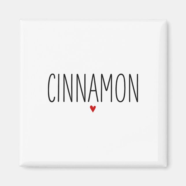 Cinnamon And Sugar1  Magnet (Front)