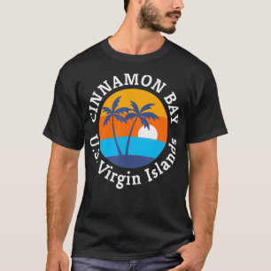 Cinnamon Bay Beach US Virgin Islands Summer Vacati T-Shirt
